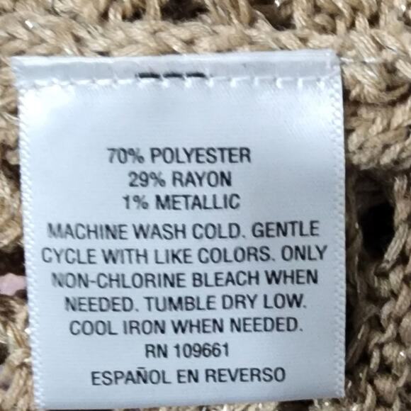 THALIA Sodi open weave oversized sweater‎ size large - Picture 6 of 6